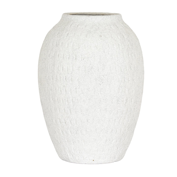 Ashen Medium Tall Vase by Hill Interiors
