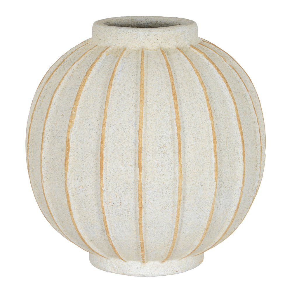 Grove Globe Ceramic Vase by Hill Interiors – view 2