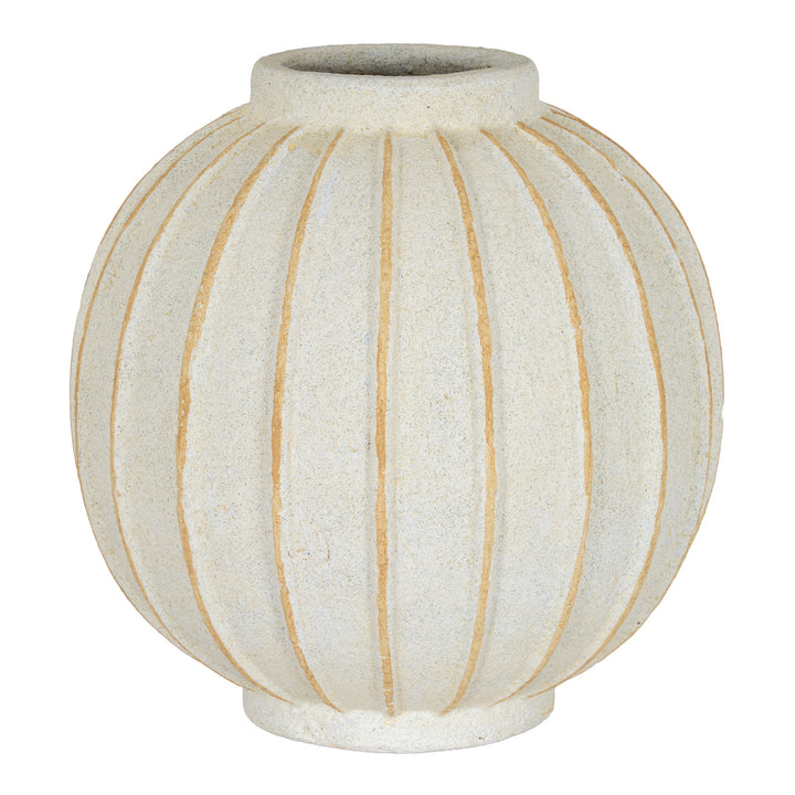 Grove Globe Ceramic Vase by Hill Interiors – view 2