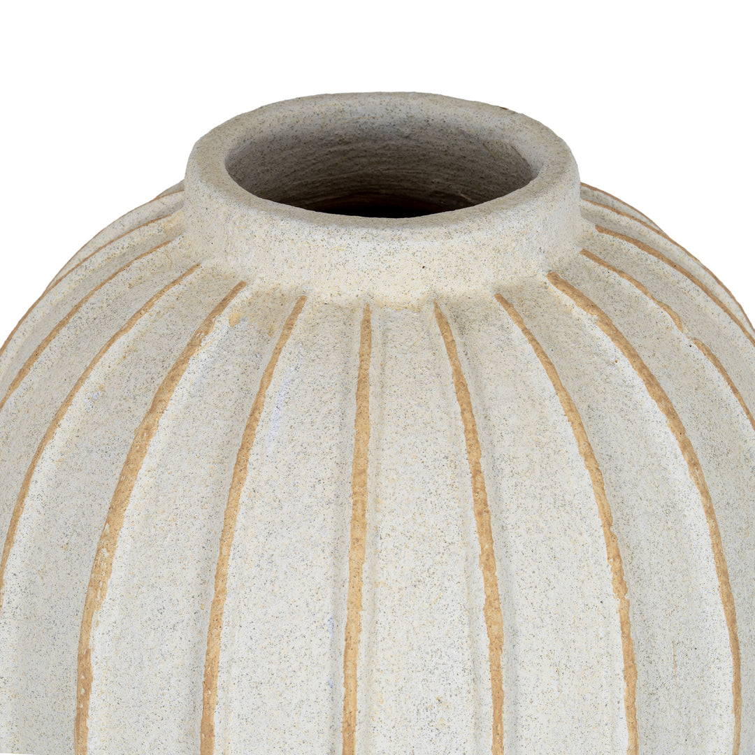 Grove Globe Ceramic Vase by Hill Interiors – view 3