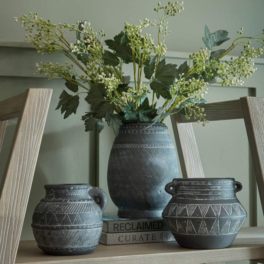Etched Collection Vase by Hill Interiors