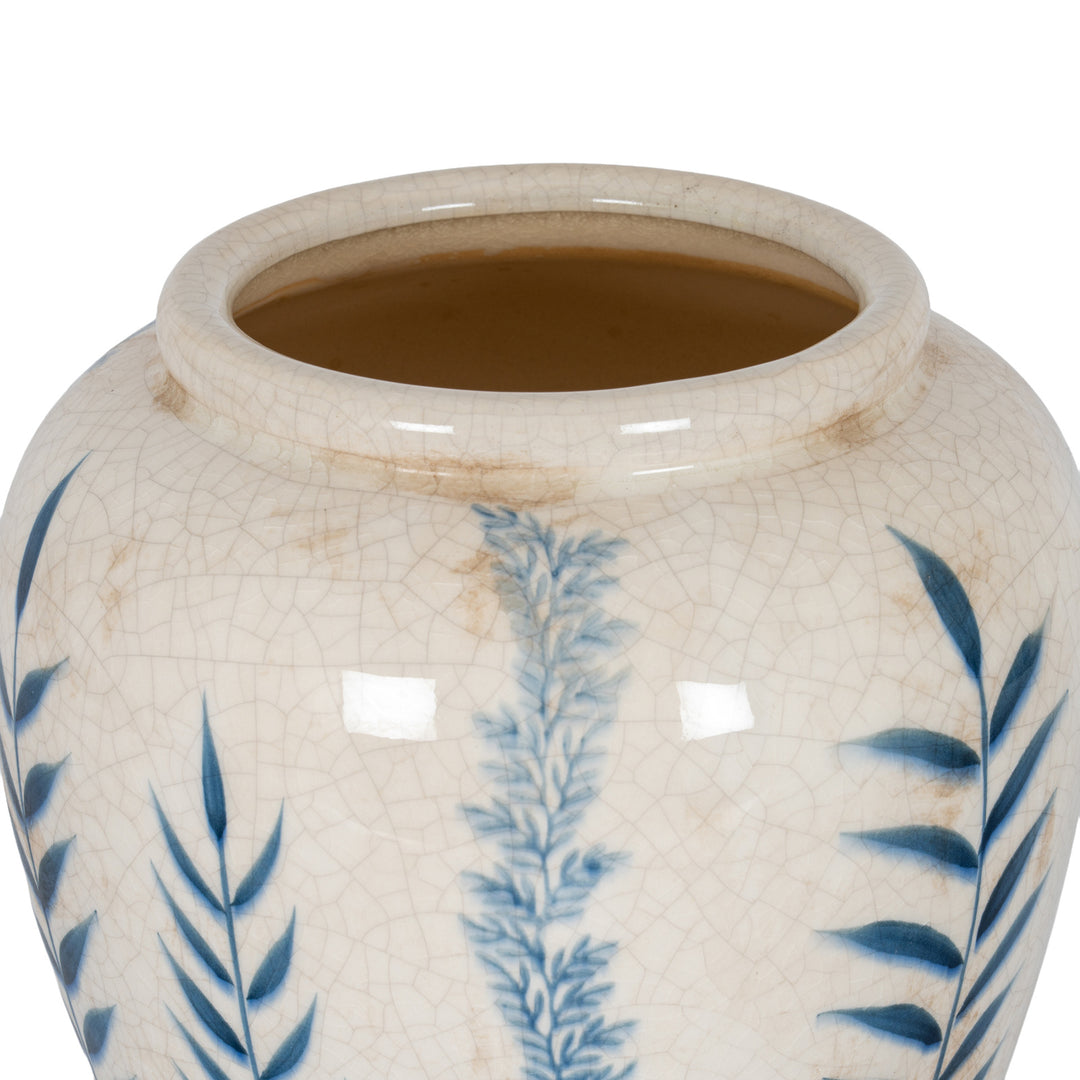 Small Blue Flora Olpe Vase by Hill Interiors