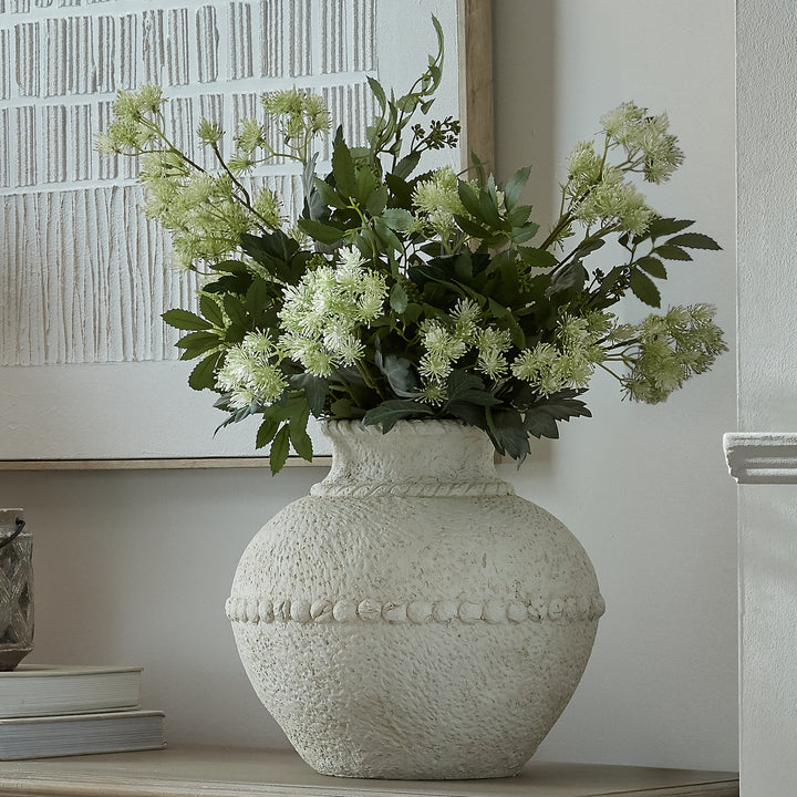 Medium Olympia Terracotta Vase by Hill Interiors