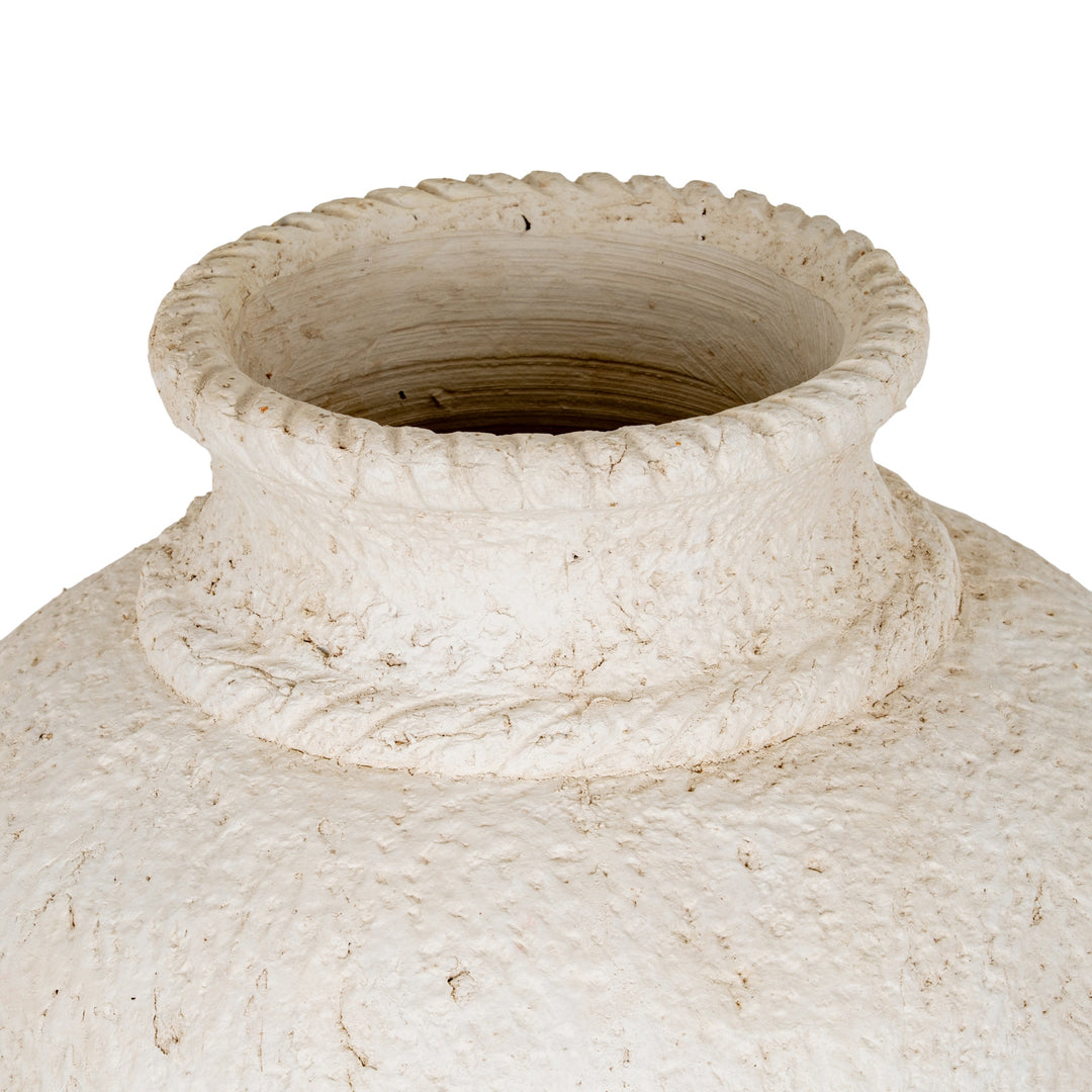 Large Olympia Terracotta Vase by Hill Interiors