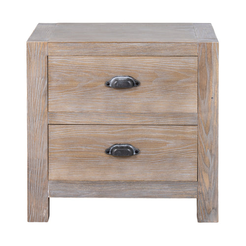 Haldon Collection 2 Drawer Bedside Table
