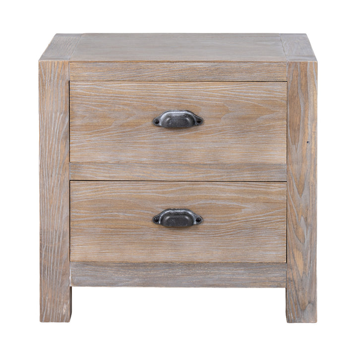 Haldon Collection 2 Drawer Bedside Table