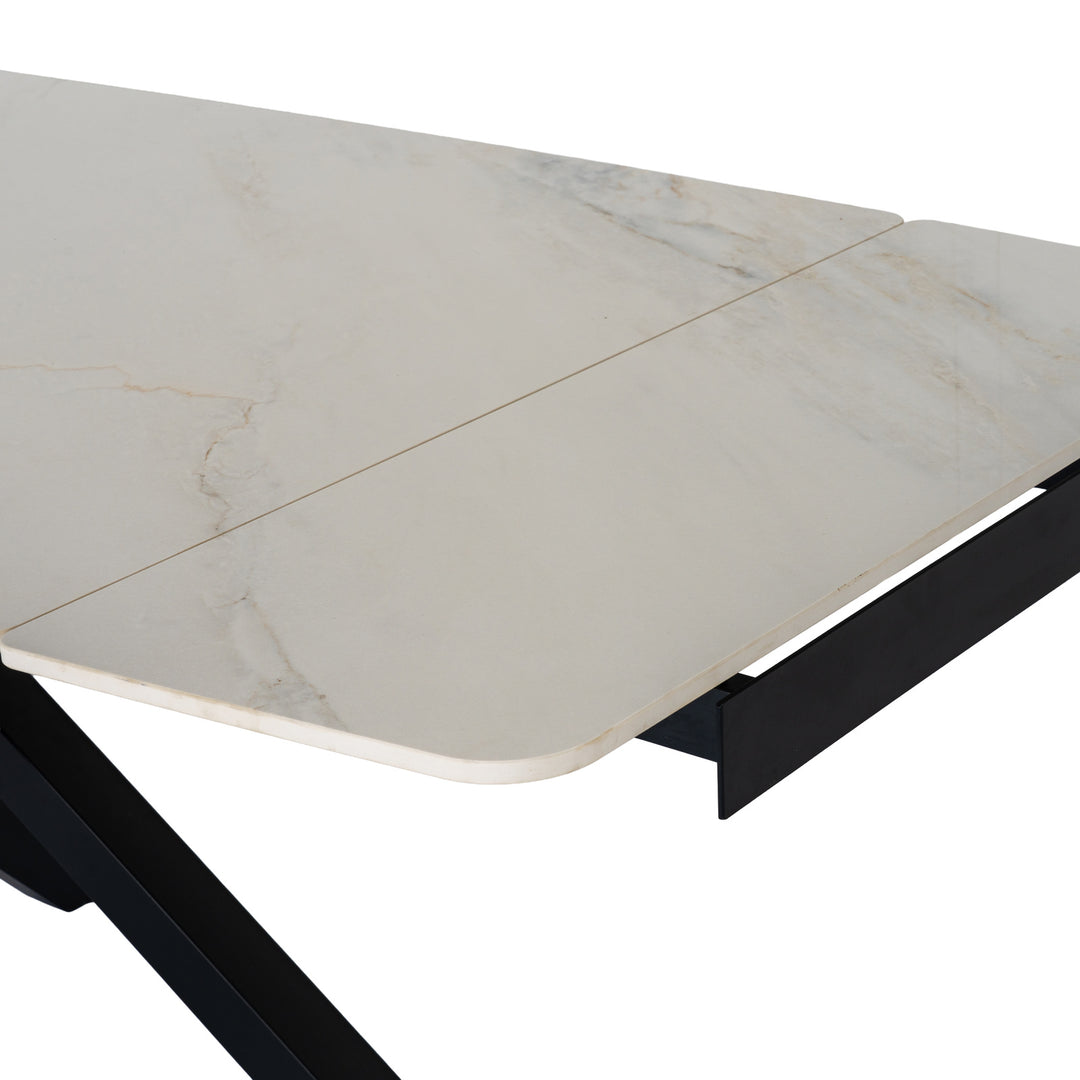 Romanby Stone Extending Dining Table