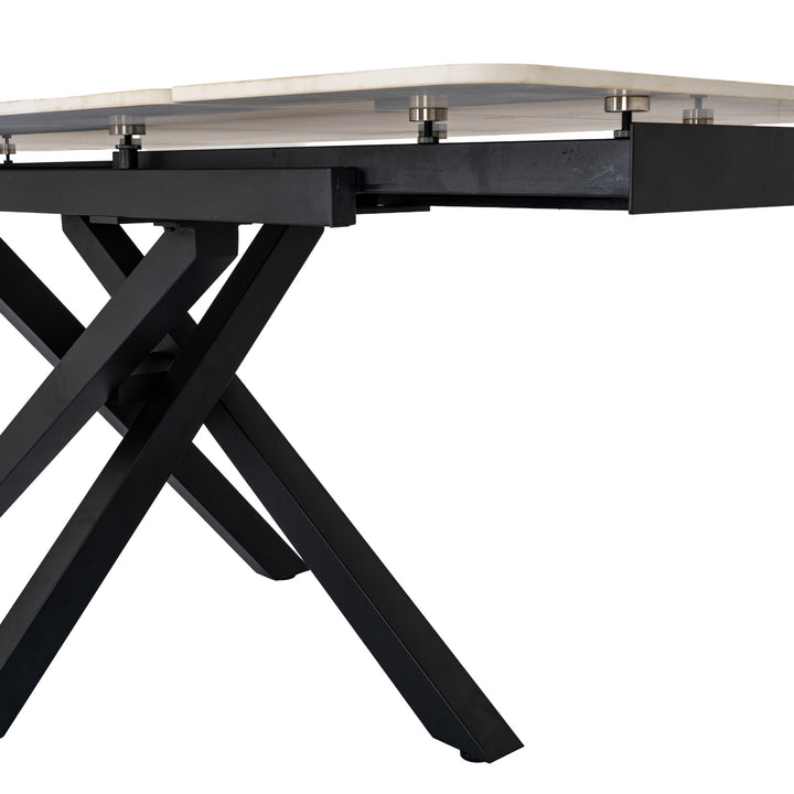 Romanby Stone Extending Dining Table