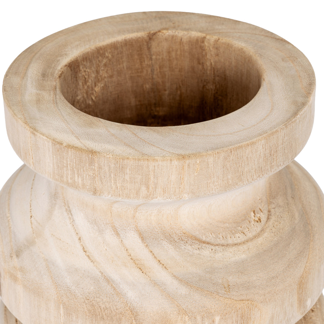 Artisan Ribbed Vase by Hill Interiors