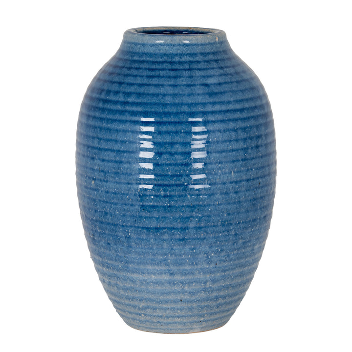 Azura Large Blue Vase by Hill Interiors