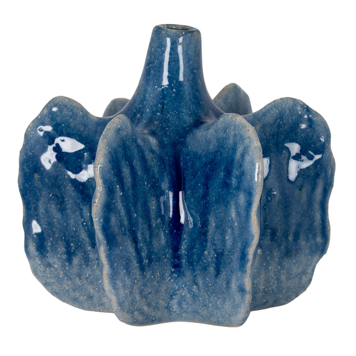 Azura Large Blue Statement Vase by Hill Interiors