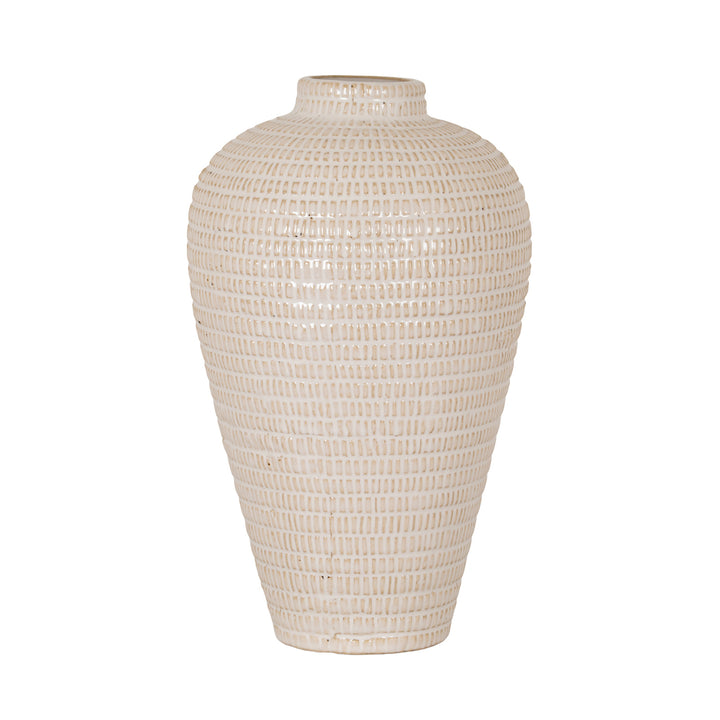 Amalie Ceramic Medium Olpe Vase by Hill Interiors