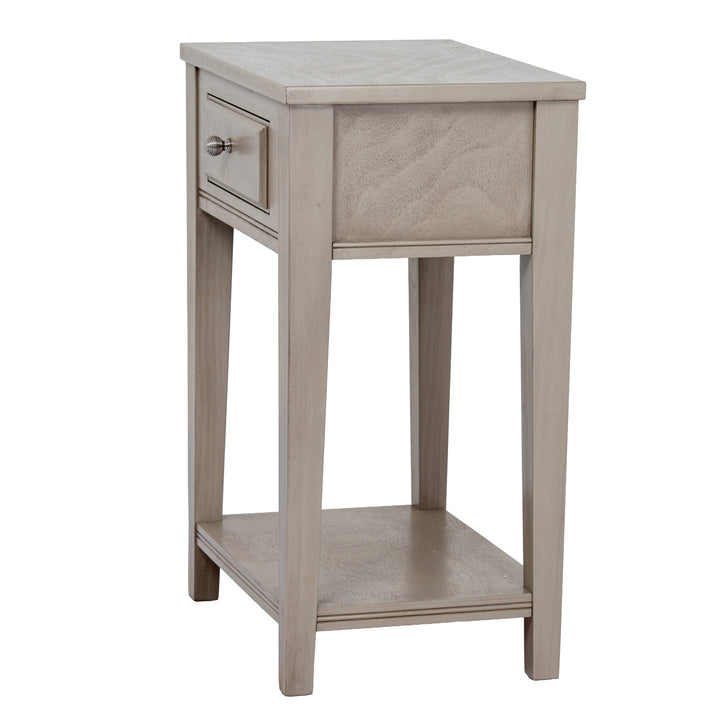 The Emile Collection 1 Drawer Side Table With Shelf by Hill Interiors