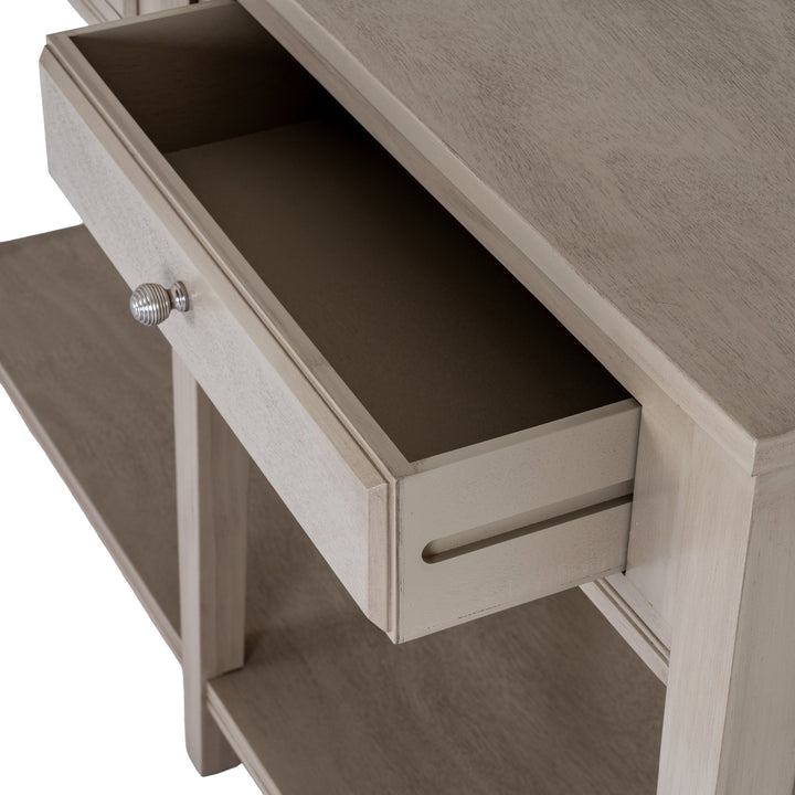 The Emile Collection 2 Drawer Large Console With Shelf by Hill Interiors