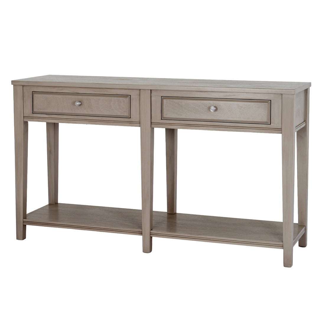 The Emile Collection 2 Drawer Large Console With Shelf by Hill Interiors