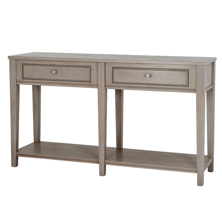 The Emile Collection 2 Drawer Large Console With Shelf by Hill Interiors