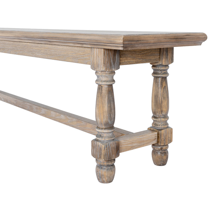 Delphine Collection Dining Table Bench by Hill Interiors