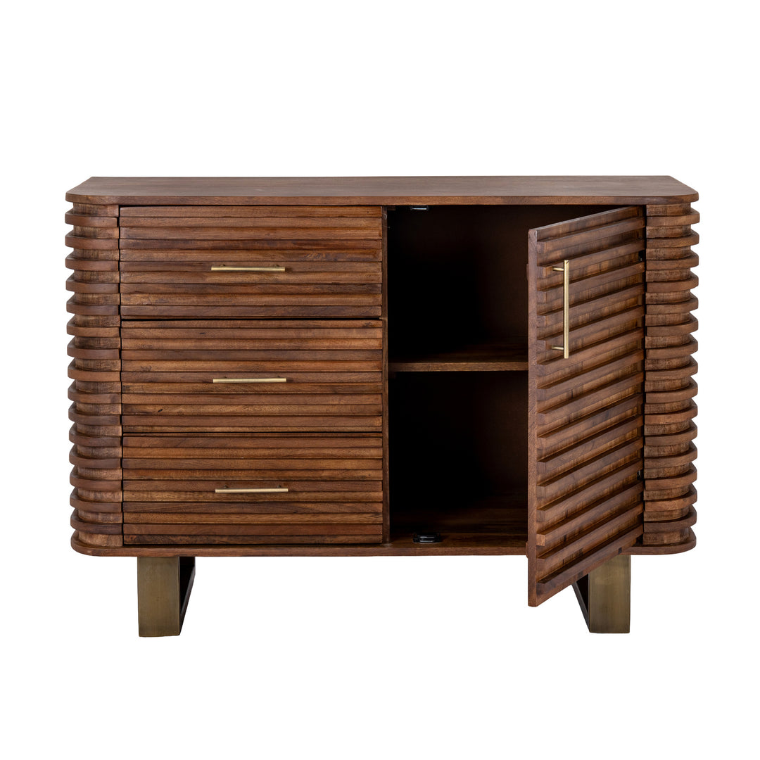 Strata Collection 3 Drawer 1 Door Sideboard by Hill Interiors