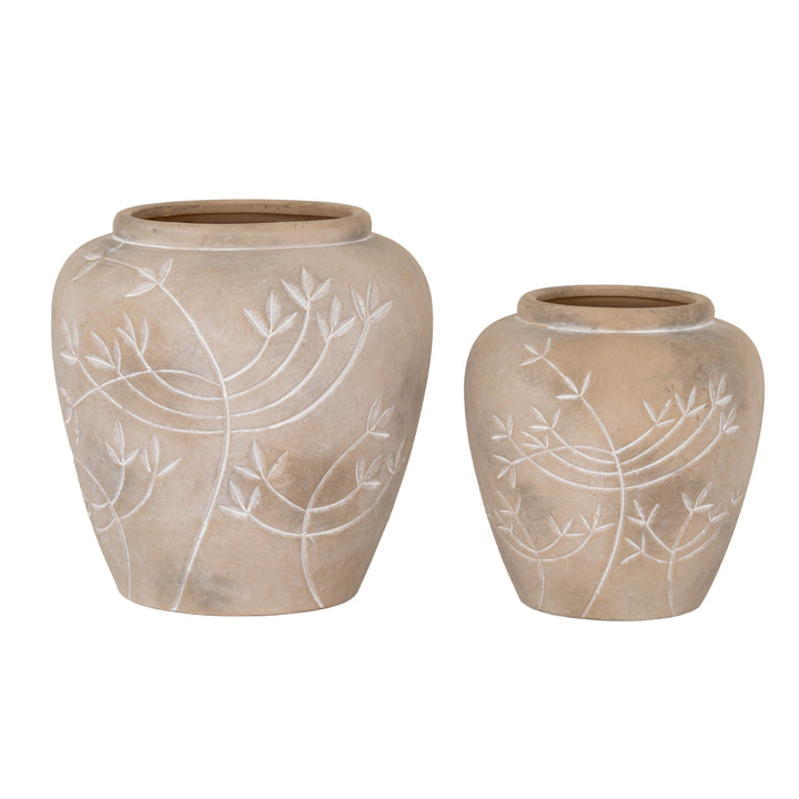 Small Lace Flower Ople Vase by Hill Interiors
