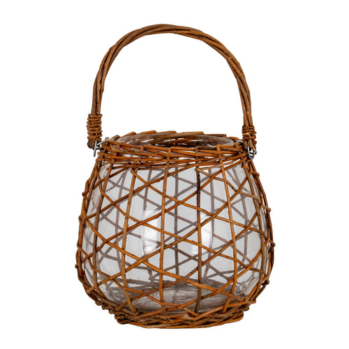 Briar Collection Large Wicker Lace Lantern