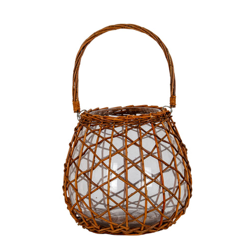 Briar Collection Wicker Lace Lantern