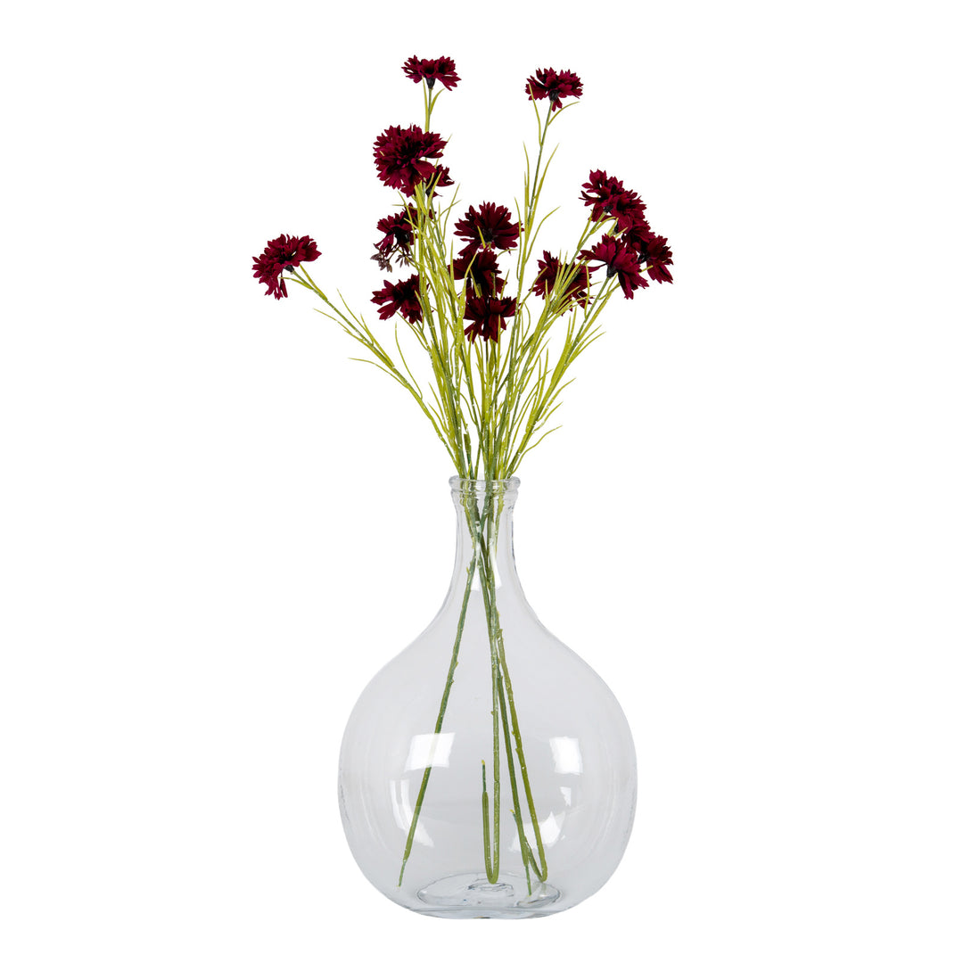 Large Glass Balloon Bottle Vase by Hill Interiors