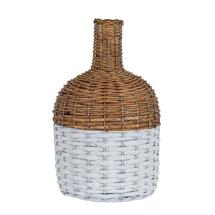 Briar Collection Wicker Bottle Vase by Hill Interiors
