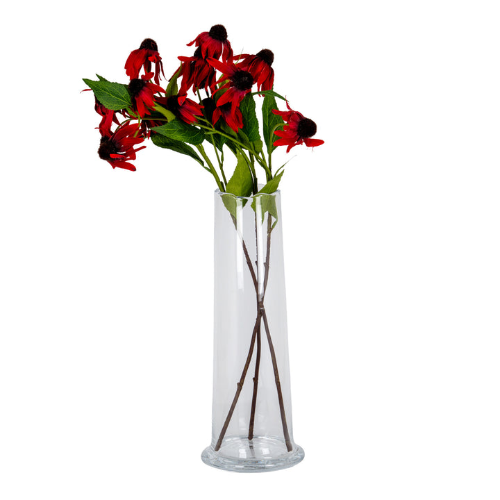 Wave Glass Cylinder Vase by Hill Interiors