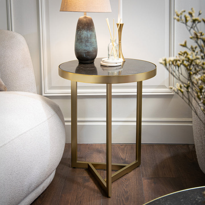 Solis Side Table Roomset
