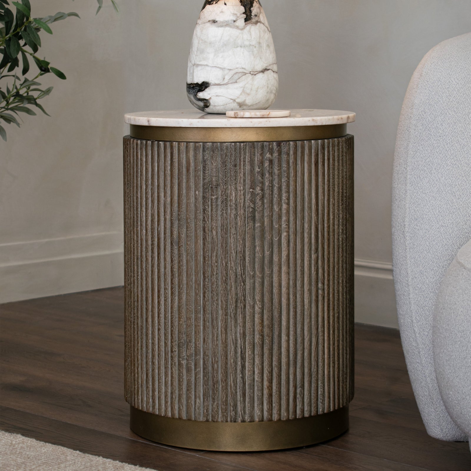 Milo Side Table Base Roomset