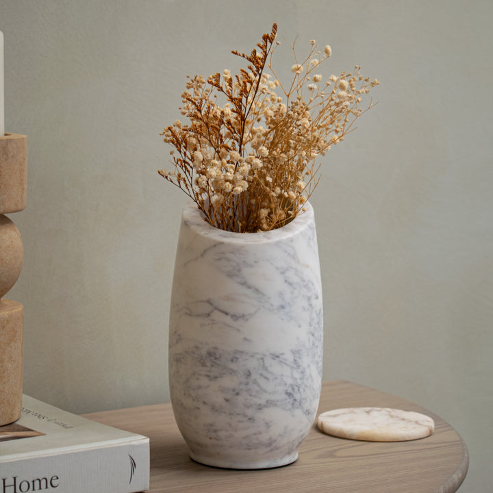 Arlet, marble vase white Roomset