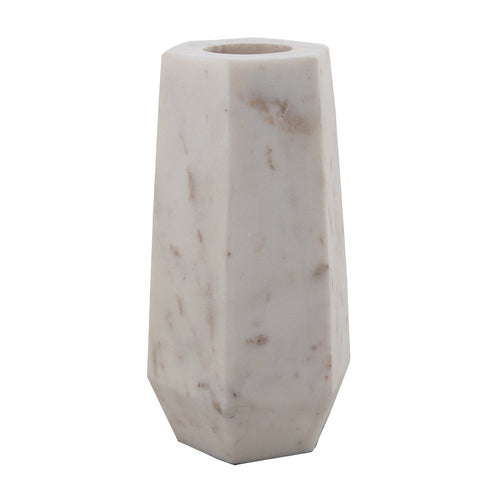 Alice White Marble Vase