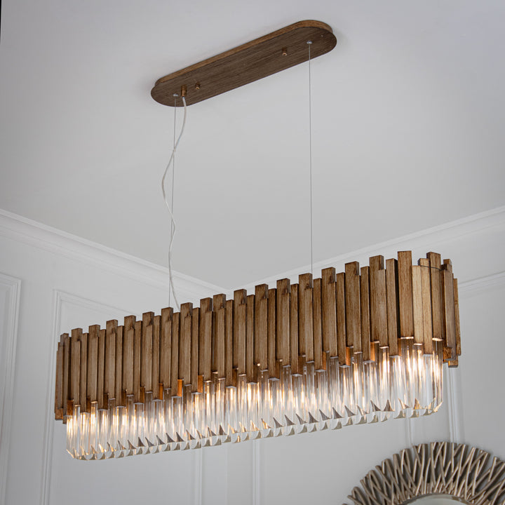Mars Over Table Chandelier Roomset