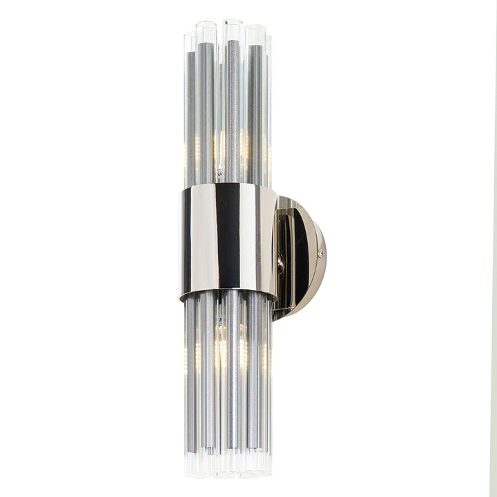 Ives Nickel Finish Wall Lamp