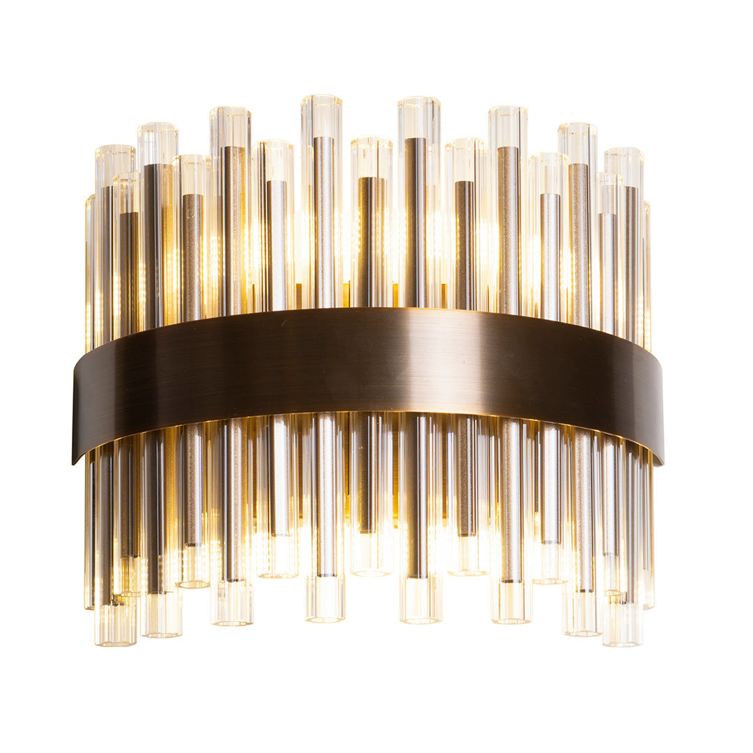 Ives Antique Brass Wall Lamp