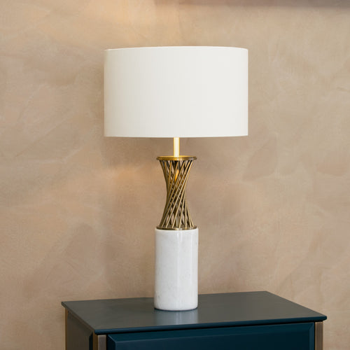 Rylan White Table Lamp