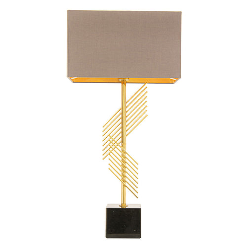 Asa Brushed Brass Table Lamp