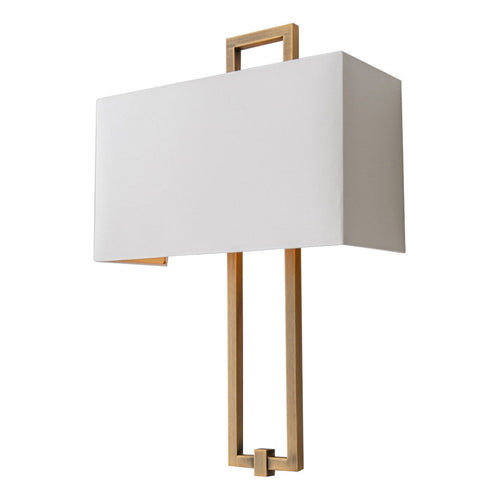 Ember Antique Brass Finish Wall Lamp
