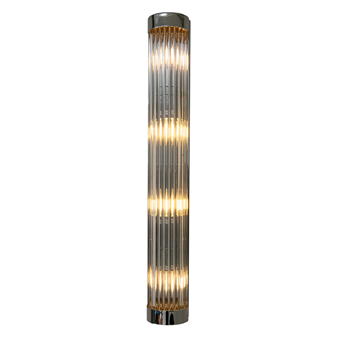 Wade Nickel Finish Long Wall Lamp
