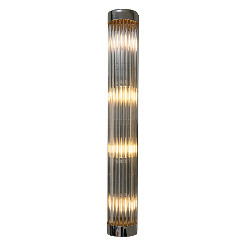 Wade Nickel Finish Long Wall Lamp