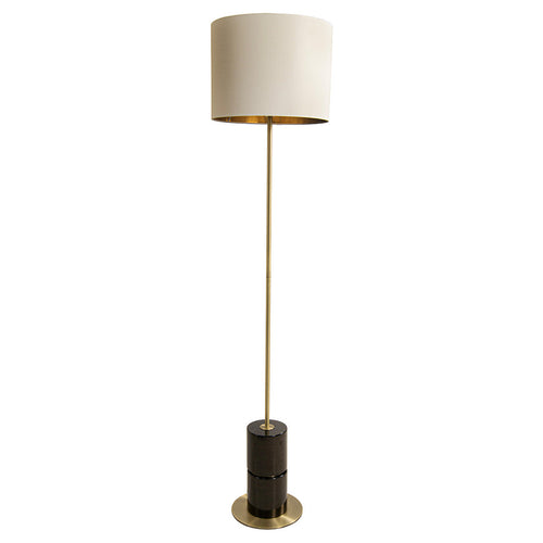 Malachai Black Floor Lamp