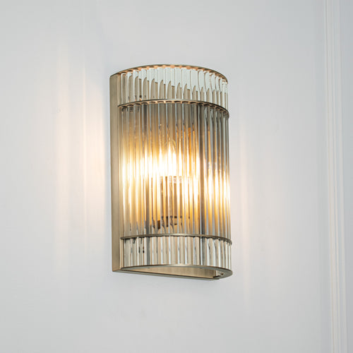 Troy IP65 Champagne Wall Lamp