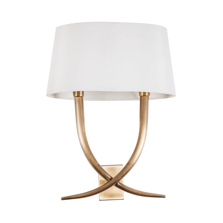 Quinn Antique Brass Wall Lamp