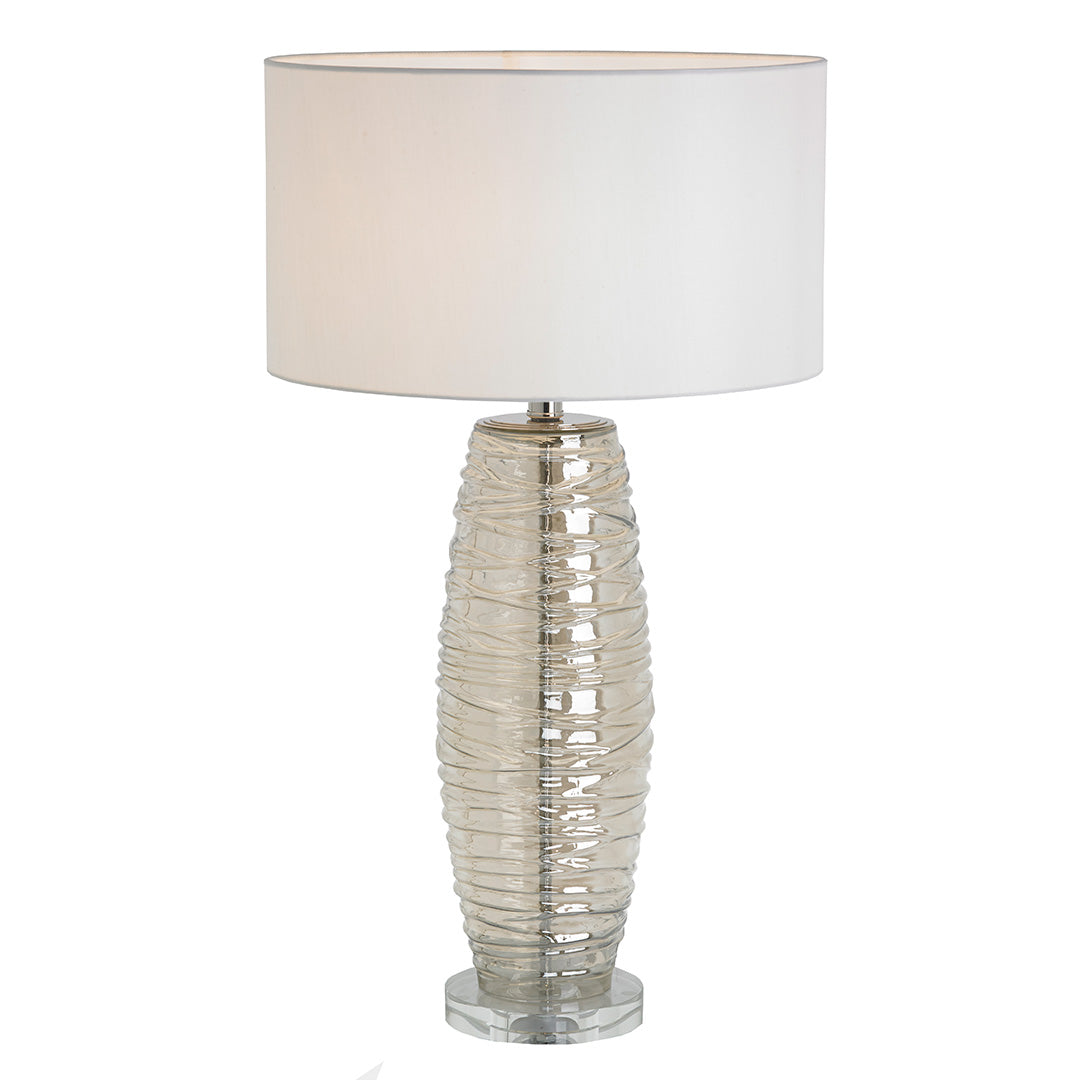 Uma Cognac Glass Body Table Lamp