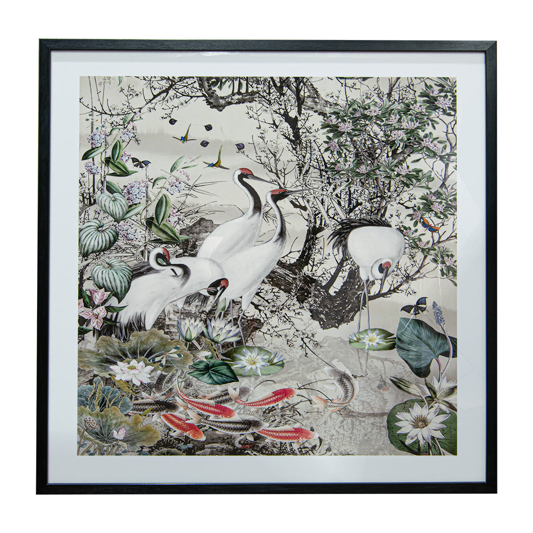 Koi Framed Canvas