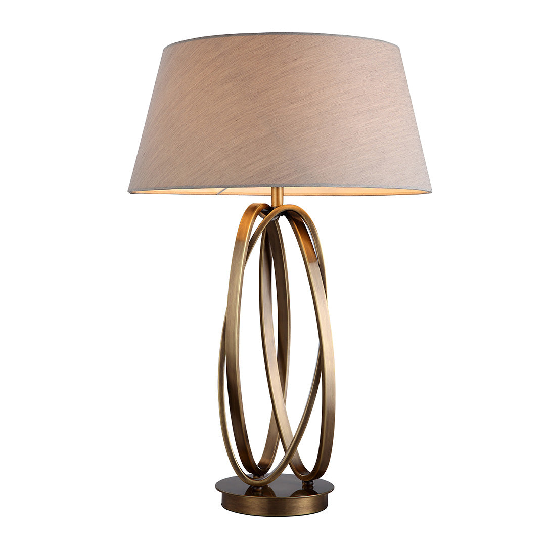 Xeno Antique Brass Table Lamp
