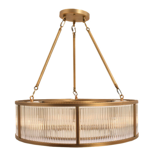 Dusk Antique Brass Finish Ceiling Light