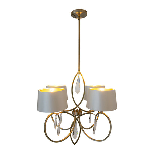 Cygnus 4 Arm Chandelier