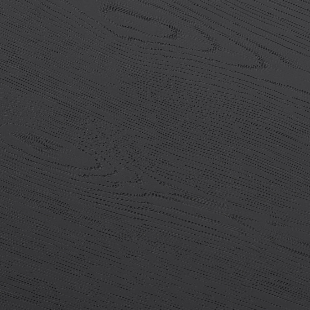 Leckford Ribbed Occasional Table Black Oak