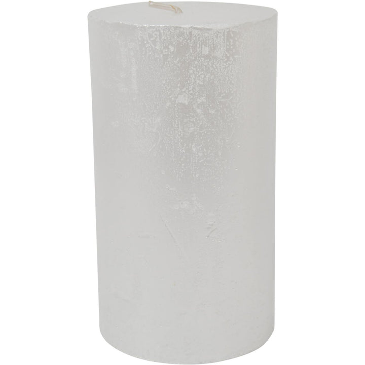 Libra Pearl Rustica Pillar Candle 7x12cm